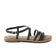 Lucy Damen Ledersandalen Black