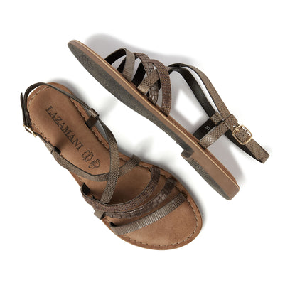 Zuri Damen-Sandalen Brown