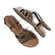 Zuri Damen-Sandalen Brown