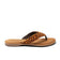 Ebba Damen Leder-Zehentrenner Brown