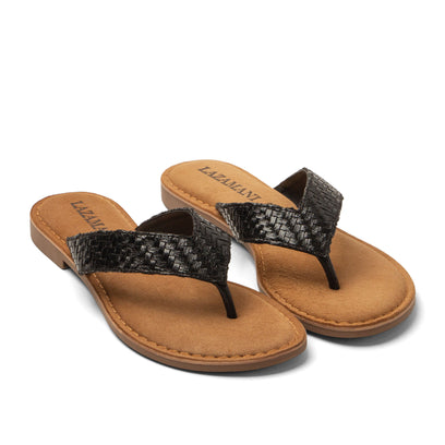 Jule Damen Zehentrenner Black