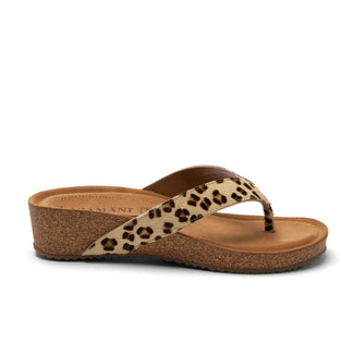 Leia Damen Zehentrenner Leopard