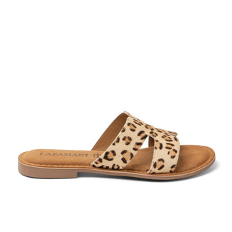 Lumi Damen Pantoletten Leopard