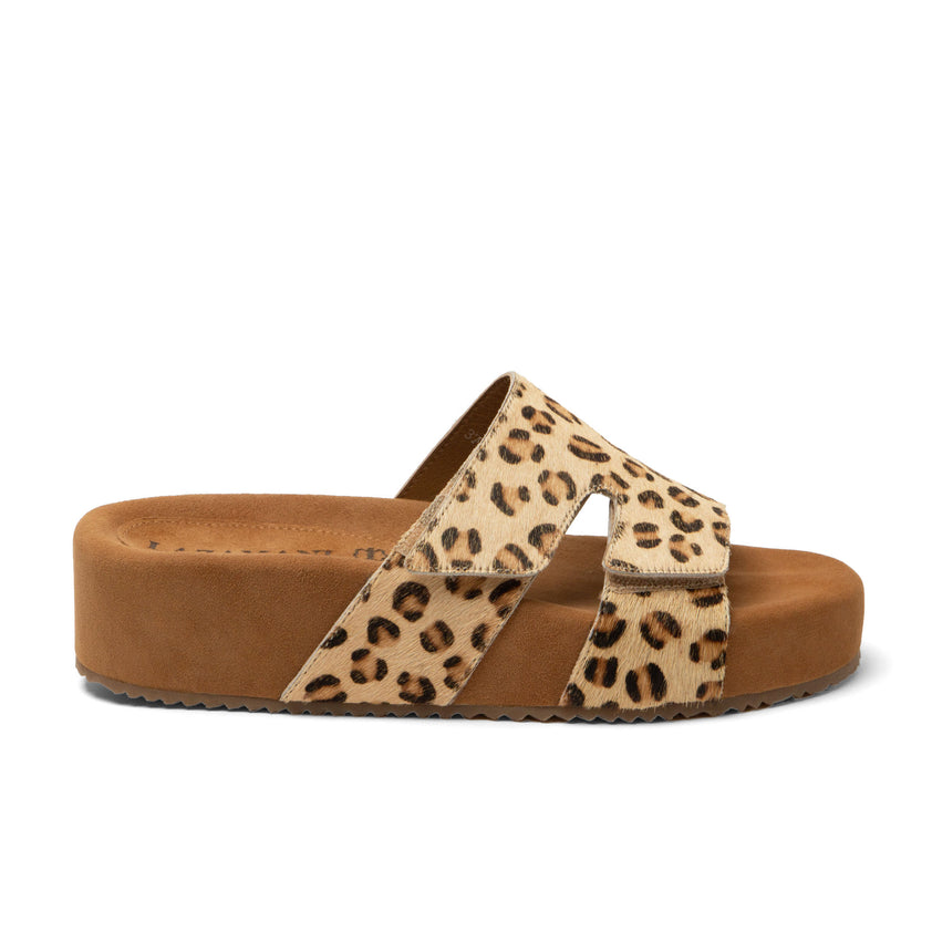 Mille Damen Pantoletten Leopard
