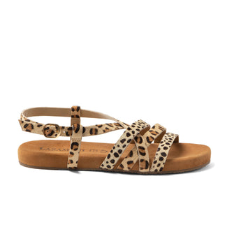 Lotta Damen Sandalen Leopard