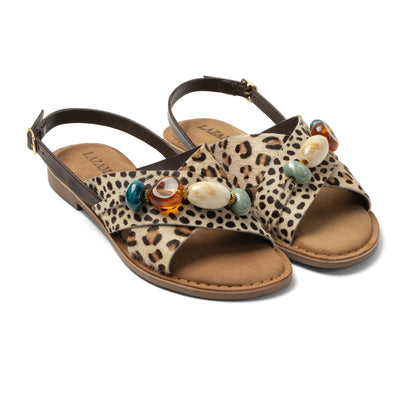 Marika Damen Sandalen Leopard