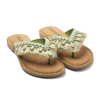 Annika Damen Zehentrenner Mint