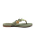 Loua Damen Wildleder-Zehentrenner Mint