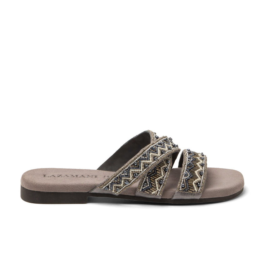 Aaf Damen-Pantoletten Grey