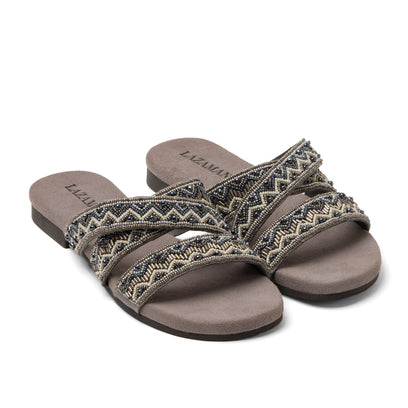 Aaf Damen-Pantoletten Grey