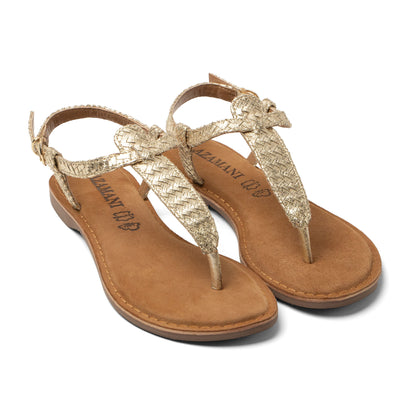 Ira Damen Sandalen Gold