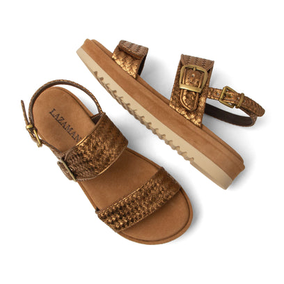 Fenna Damen Sandalen Copper