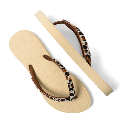 Lanzarote Beach Damen Flip Flops Dalmation