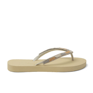 Fraser Beach Damen Flip Flops Offwhite