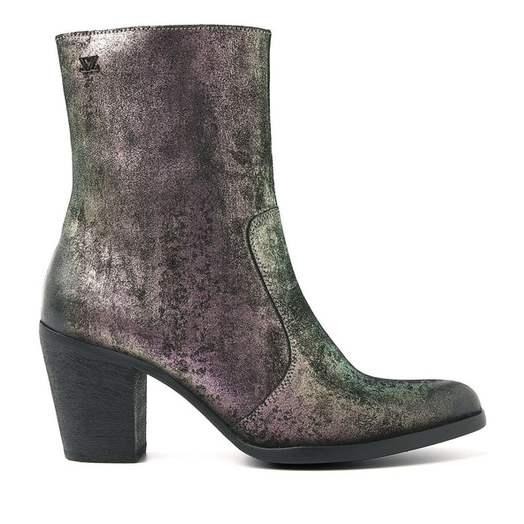 Damen-Stiefeletten 85.602 Purple-Disco