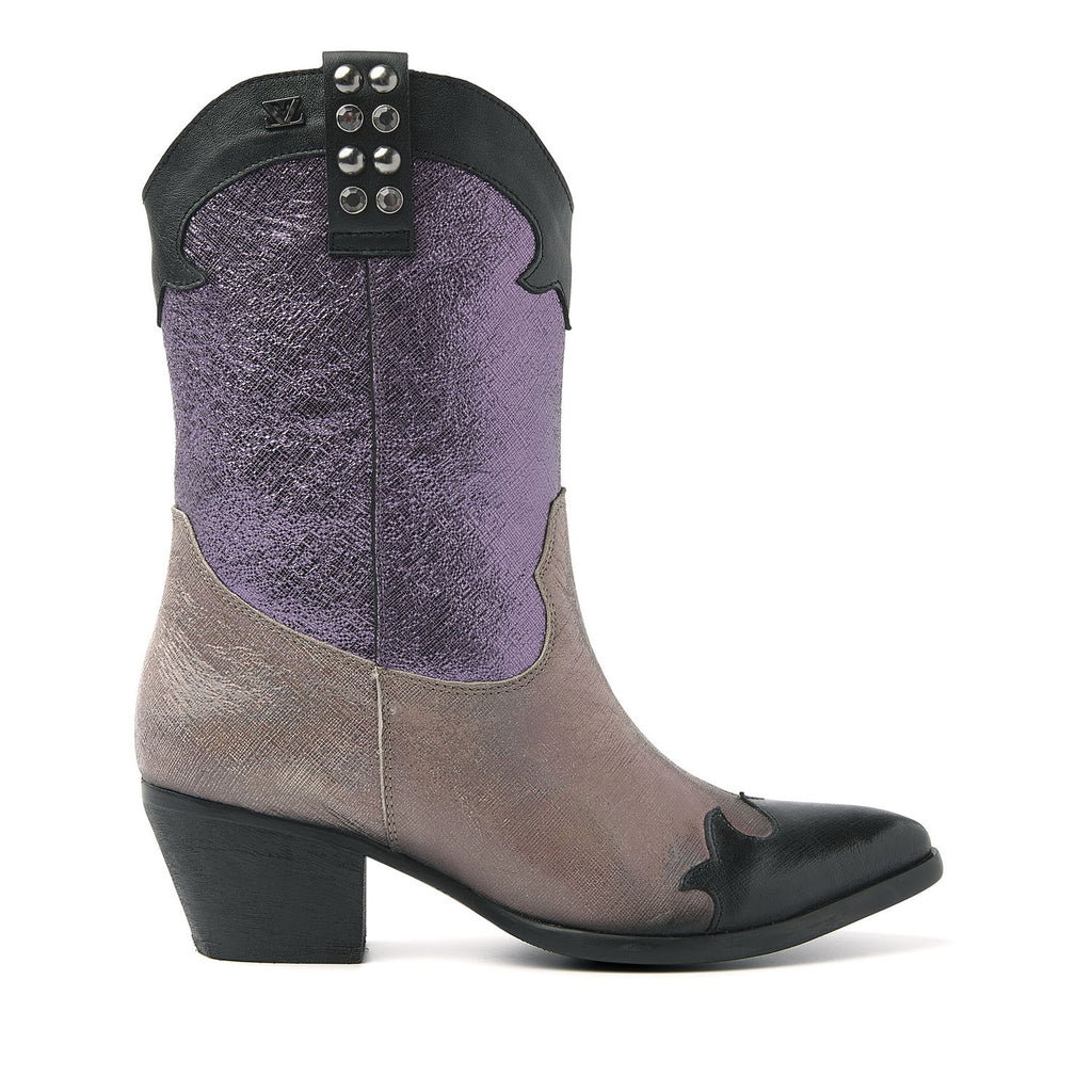 Damen-Stiefel 85.603 Purple