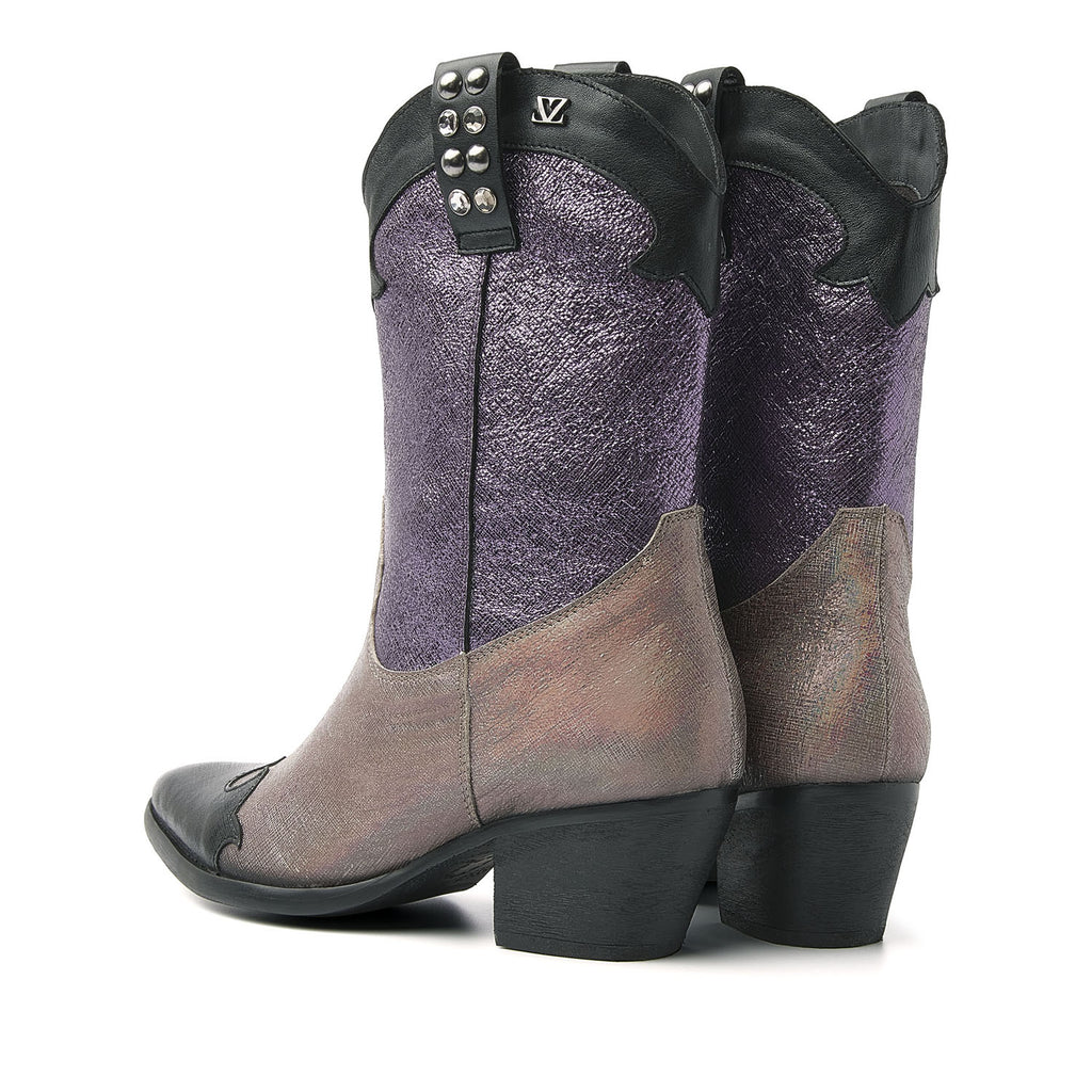 Damen-Stiefel 85.603 Purple