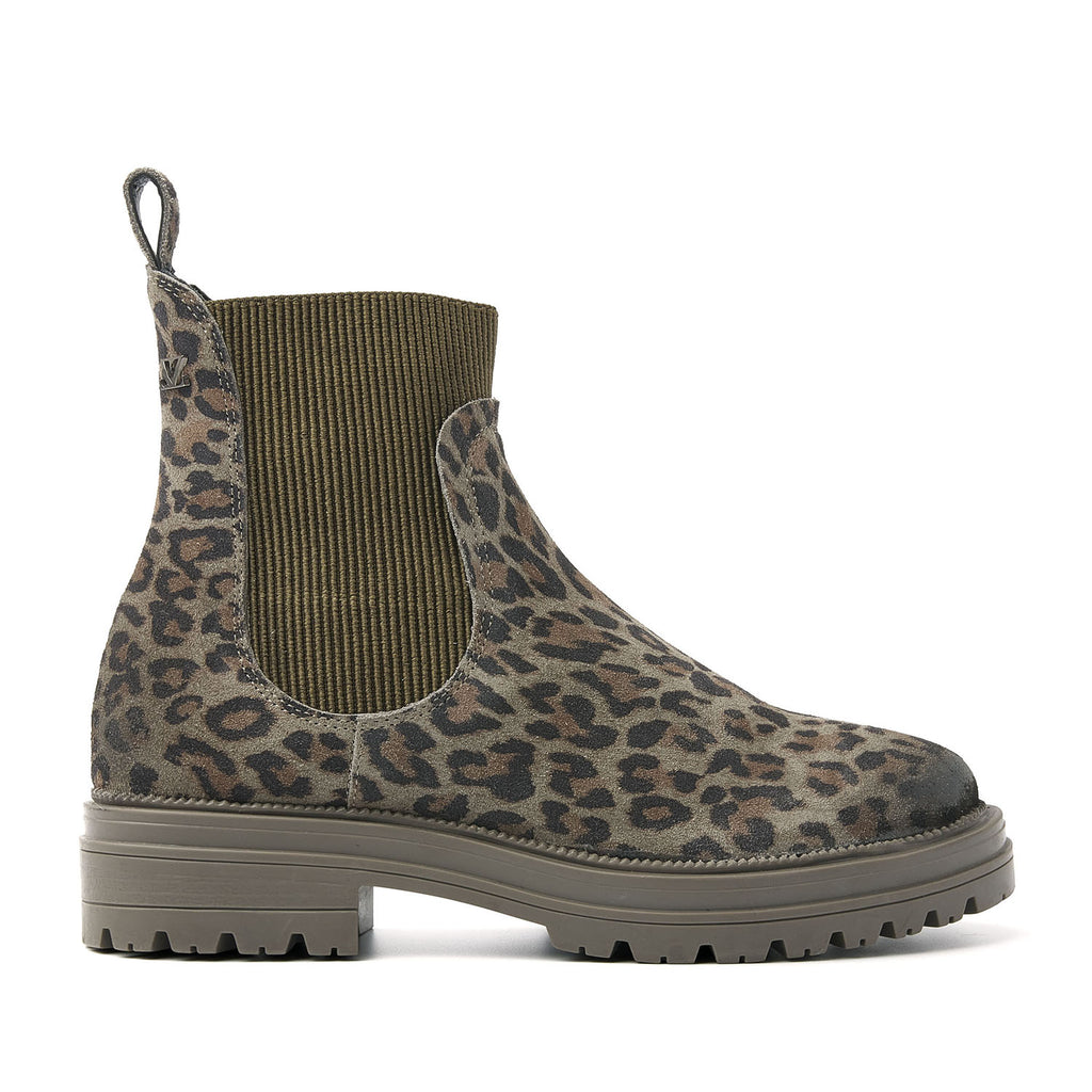 Chelsea-Boots Damen 85.611 Leopard