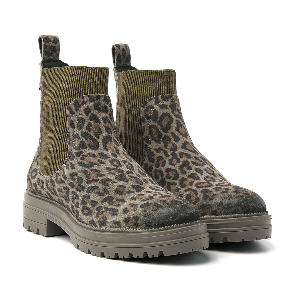 Chelsea-Boots Damen 85.611 Leopard