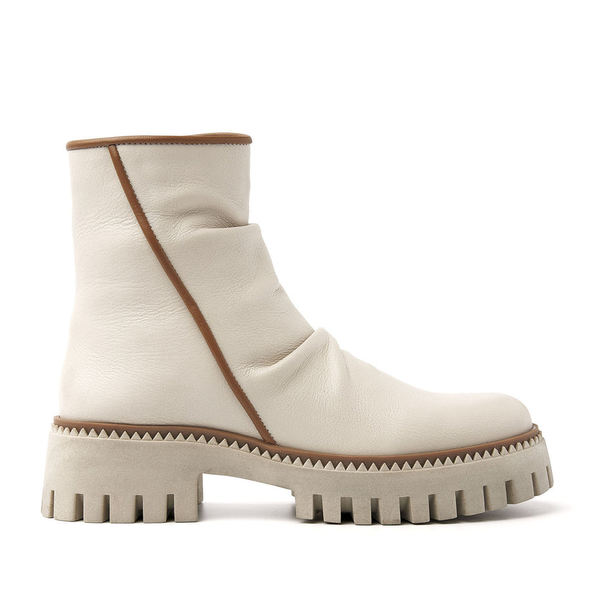 Damen-Stiefel 85.614 Off-White