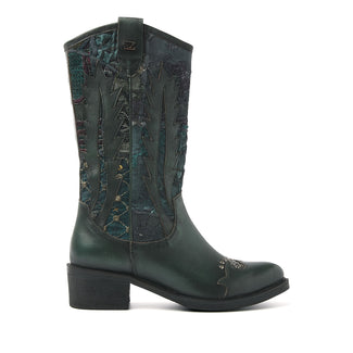 Damen-Stiefel 85.631 Green