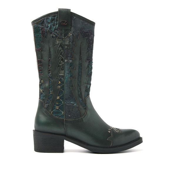 Damen-Stiefel 85.631 Green