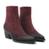 Damen-Stiefeletten 85.632 Bordo