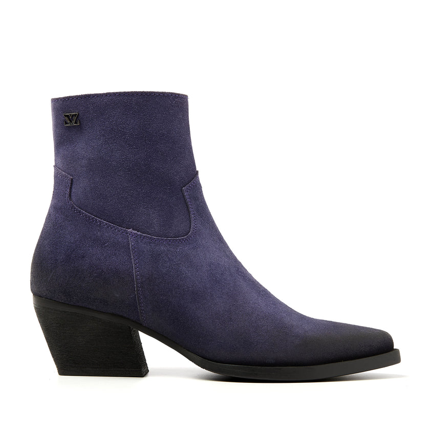 Alix Damen Wildleder-Stiefeletten Purple