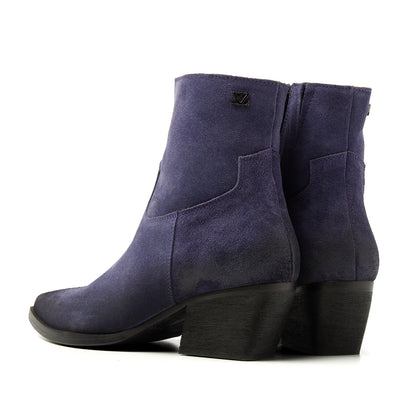 Alix Damen Wildleder-Stiefeletten Purple