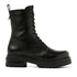 Alize Damen Leder-Schnürboots Black