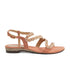 Camila Damen Wildleder-Sandalen Papaya