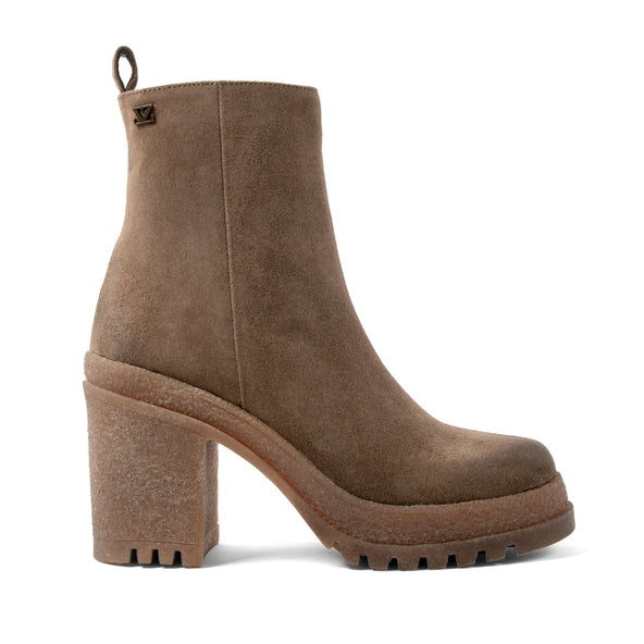 Rowan Damen Wildleder-Boots Taupe