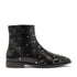 Dana Damen Leder-Stiefeletten Black