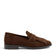Suus Damen Wildleader-Loafers Brown