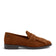 Suus Damen Wildleader-Loafers Cognac