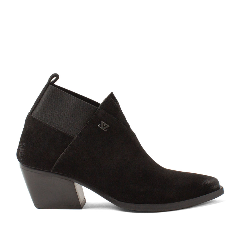 Britt Damen Wildleder-Stiefeletten Black