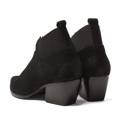 Britt Damen Wildleder-Stiefeletten Black