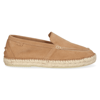 Milo Herren Wildleder-Espadrilles Camel