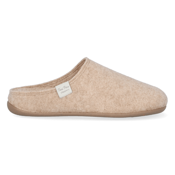 Mona-FR Damen Hausschuhe Beige