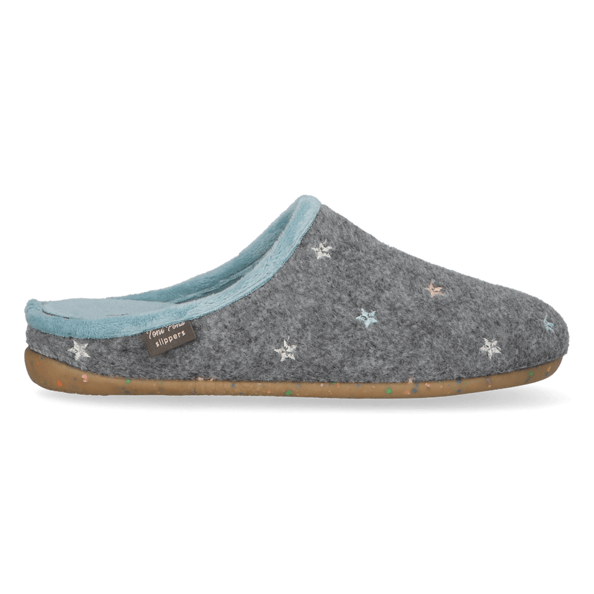 Mona-FT Damen Hausschuhe Gris