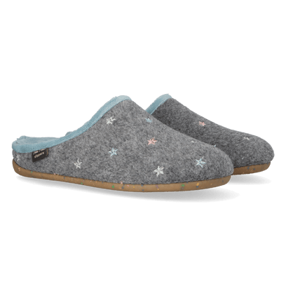 Mona-FT Damen Hausschuhe Gris