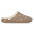 Mona-FT Damen Hausschuhe Taupe