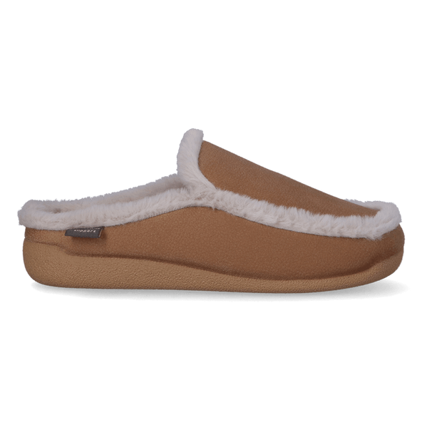 Munic-BD Damen Hausschuhe Camel
