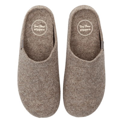 Neo-FR Herren Hausschuhe Taupe