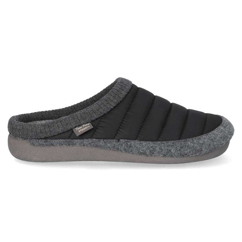 Nix-TK Herren Hausschuhe Negre