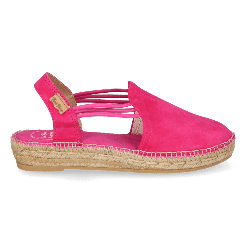 Nuria Damen Espadrilles Fucsia