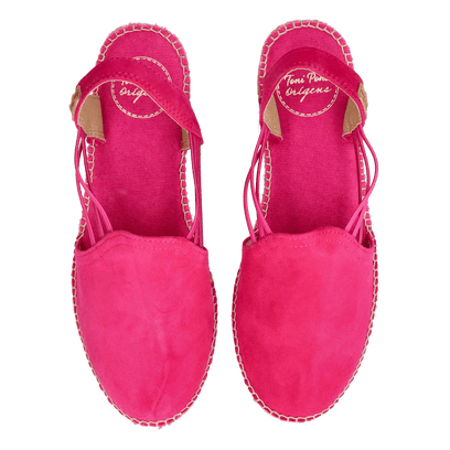 Nuria Damen Espadrilles Fucsia