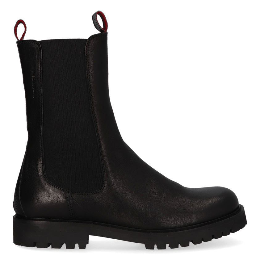 BEBE 03.01 Damen Leder-Boots Black