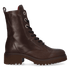 CLEO 16.02 Damen Leder-Schnürboots Dark Brown