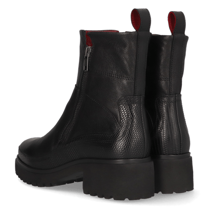 COCO 09.10 Damen Leder-Stiefeletten Black